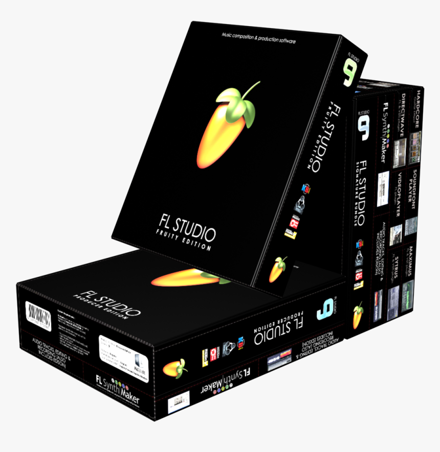 Fl Studio - Fl Studio 9 Box, HD Png Download, Free Download