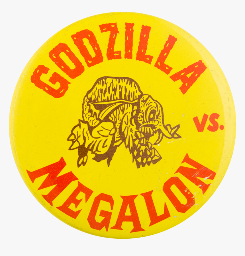 Godzilla Vs Megalon Entertainment Button Museum - Godzilla Vs Megalon Logo, HD Png Download, Free Download