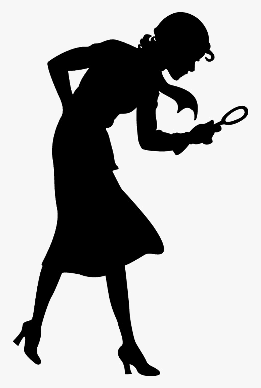 Nancy Drew Silhouette Pinterest - Nancy Drew Silhouette Transparent, HD Png Download, Free Download
