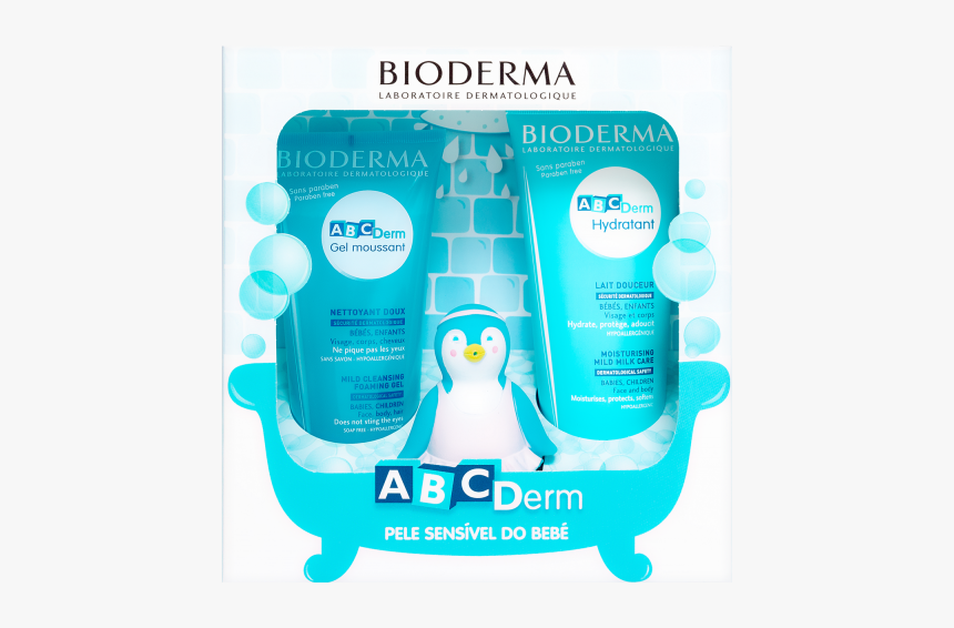 Abcderm Bioderma Mouss200 Lt200 Pingu - Abcderm, HD Png Download, Free Download