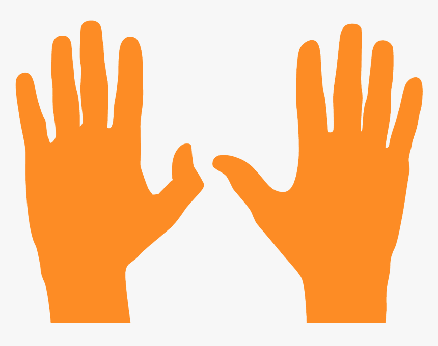 Hands Silhouette, HD Png Download, Free Download