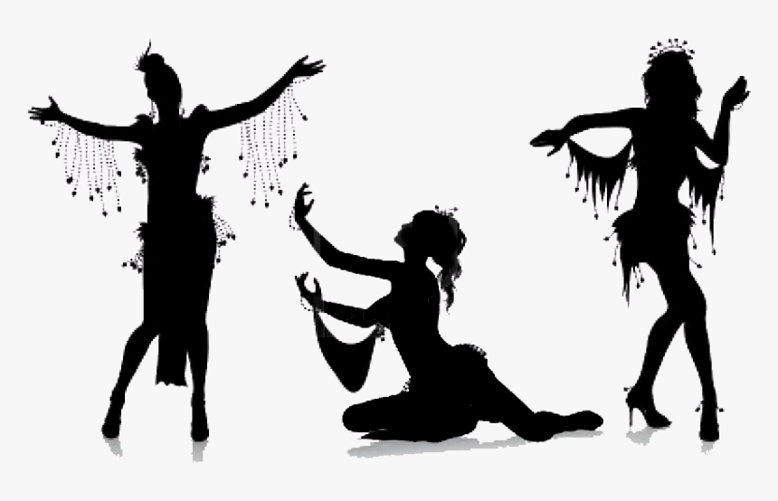 Pin Silhouette Children Dancing In The Sun Clipart - Transparent Belly Dancer Clipart, HD Png Download, Free Download