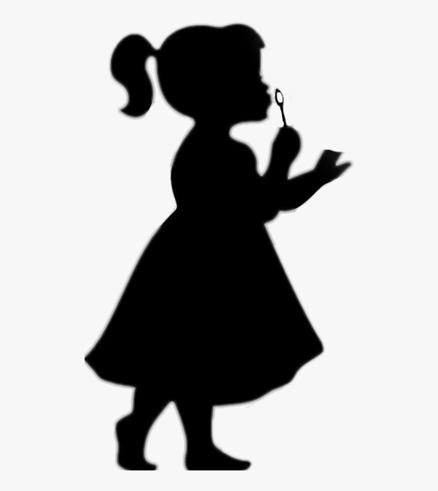 Baby Girl Silhouette, HD Png Download, Free Download