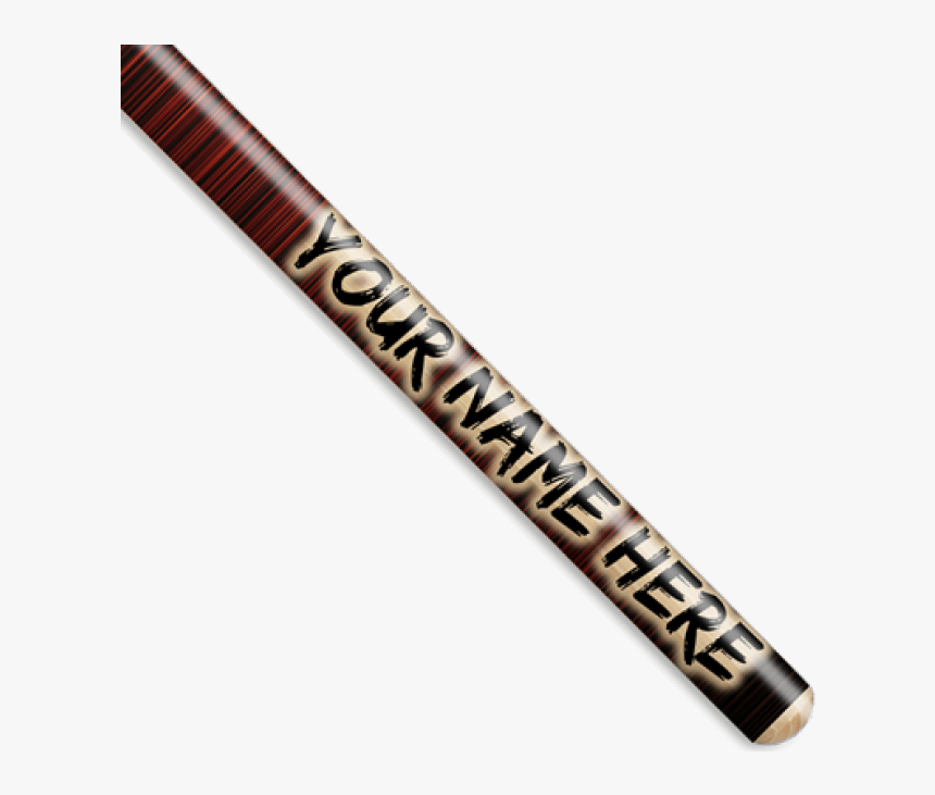 Red Lines Personalized Drumsticks - Chocolate, HD Png Download, Free Download