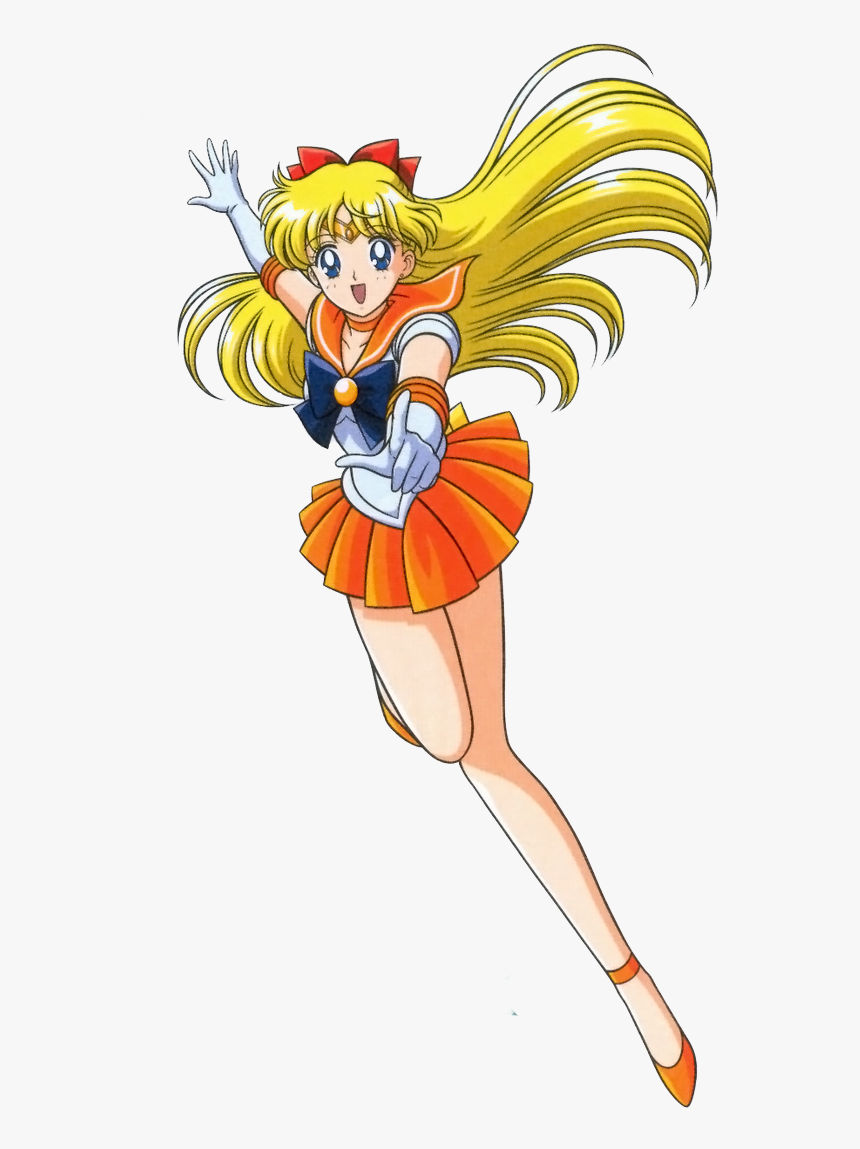 Sailor Moon 3png - Sailor Venus Sailor V, Transparent Png, Free Download