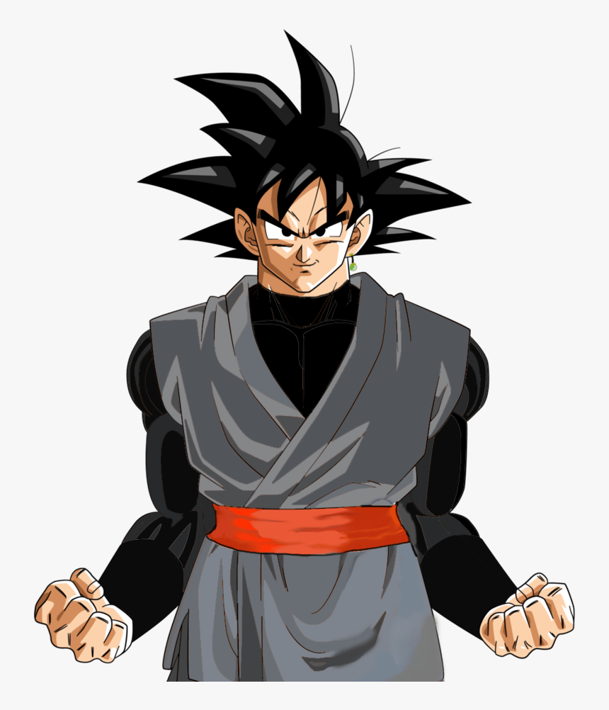 Black Goku Ready To Fight - Imagem Do Goku Dragon Ball Heroes Png, Transparent Png, Free Download