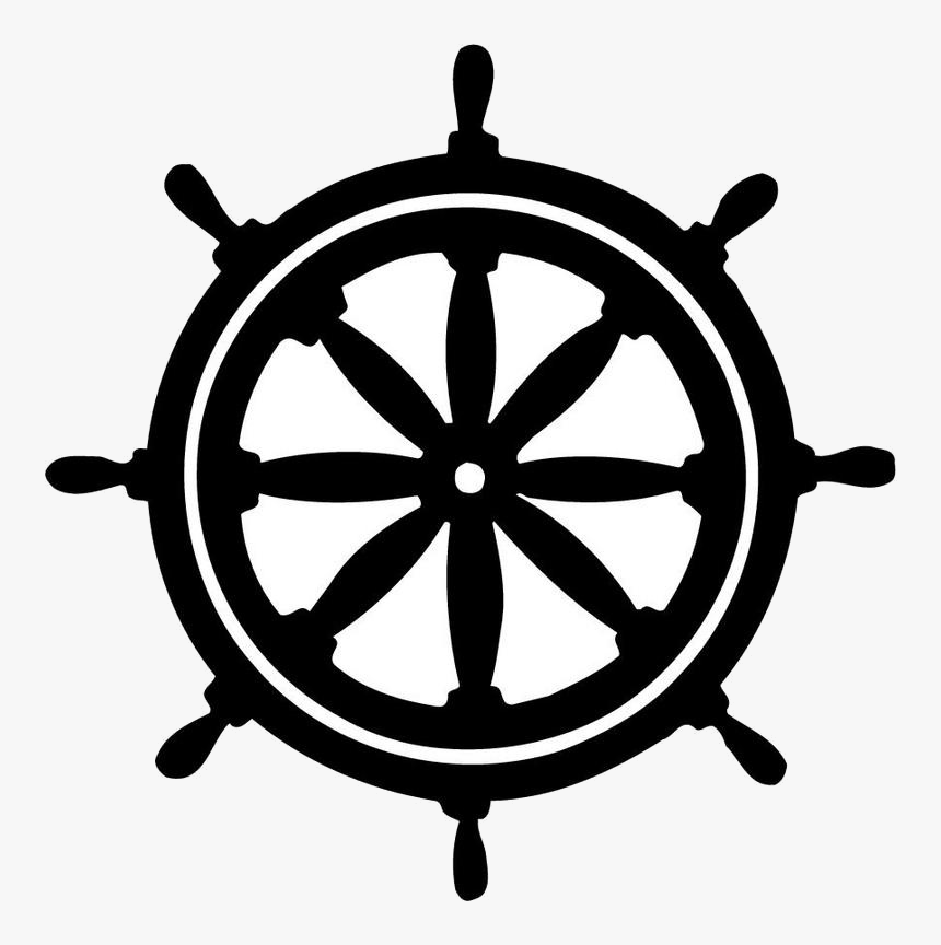 Ship Wheel Sailor Transparent Png - Ship Steering Wheel Boat, Png Download, Free Download