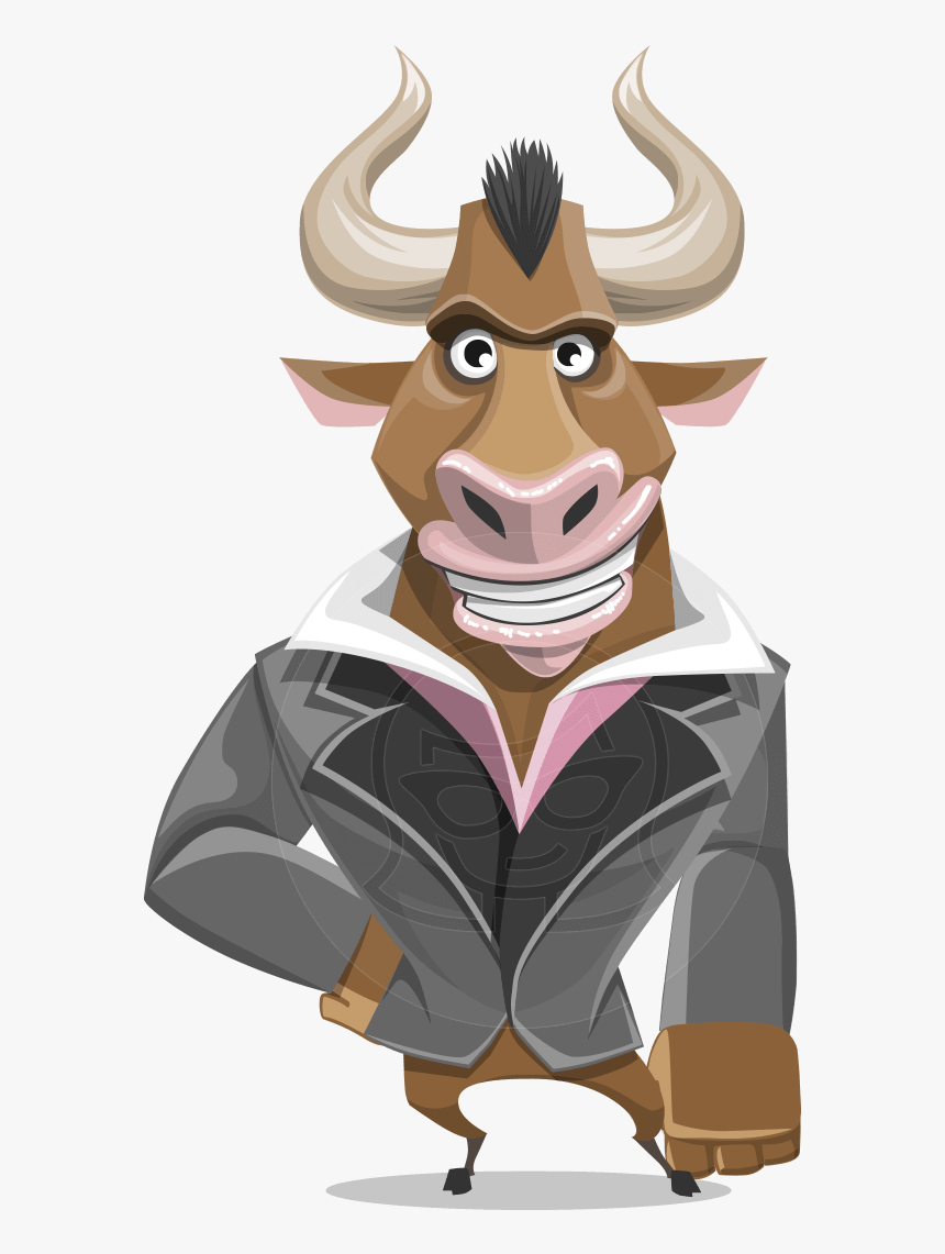 Transparent Bull Riding Clipart - Cow Puppet Character Animator, HD Png Download, Free Download