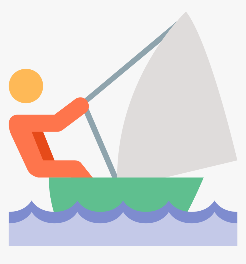 Transparent Sailor Clipart - Icono Vela Deporte Png, Png Download, Free Download