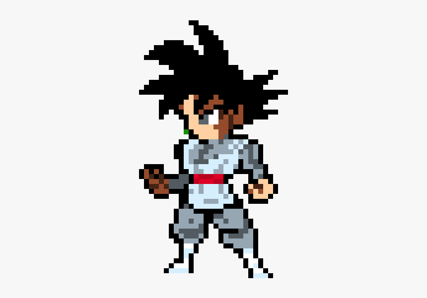 Goku Black Pixel Art, HD Png Download, Free Download