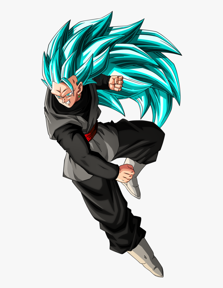 Black Goku Ssgss 3 By Narutosonic666 Gotenks Ssj, Black - Black Goku Ssj3 Rose, HD Png Download, Free Download