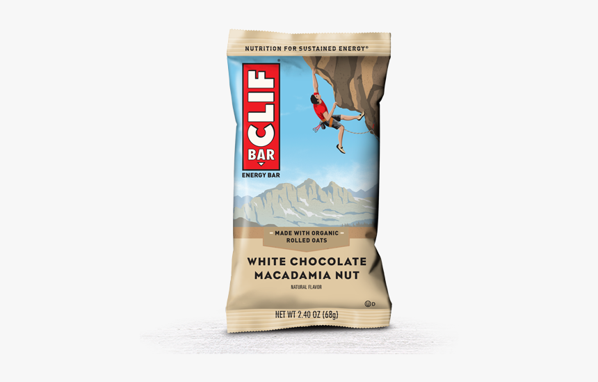 White Chocolate Macadamia Nut Flavor Packaging - Clif Peanut Butter Banana, HD Png Download, Free Download