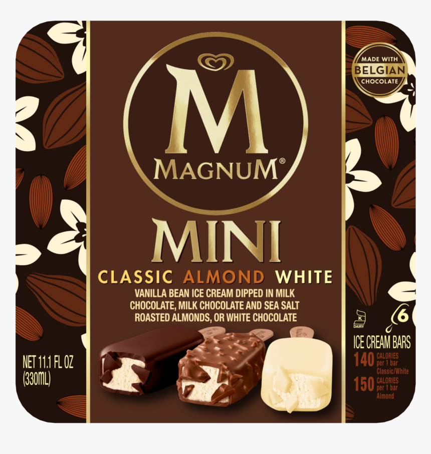 Mini Classic - Magnum Mini Ice Cream Bars, HD Png Download, Free Download