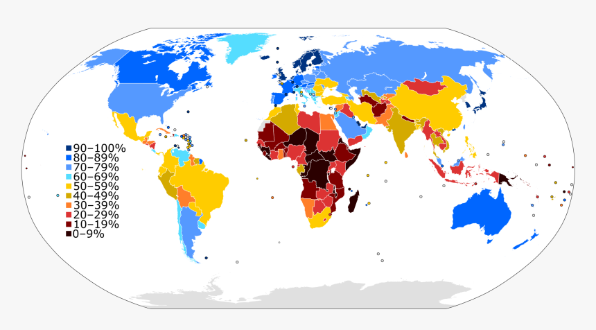 Internet Coverage Map Africa, HD Png Download, Free Download