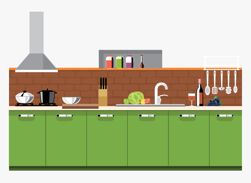 Kitchen Png No Background - Kitchen No Background, Transparent Png, Free Download