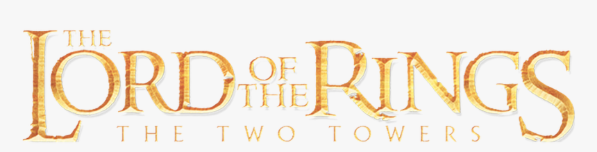 The Lord Of The Rings - Lord Of The Rings The Two Towers Logo, HD Png Download, Free Download
