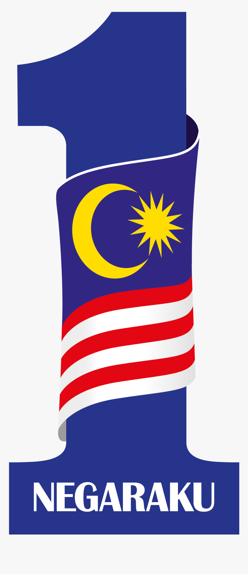 The Redesigned 1malaysia Negaraku Icon - 1 Malaysia Negaraku Logo, HD Png Download, Free Download