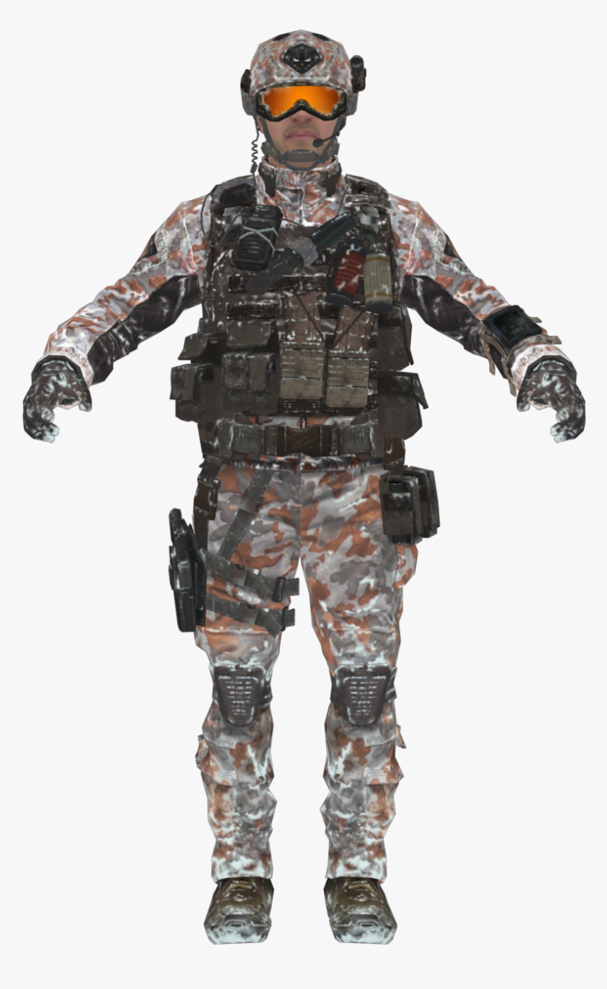 Merc Assault Snow Model Boii - Call Of Duty Black Ops 2 Sniper Models, HD Png Download, Free Download
