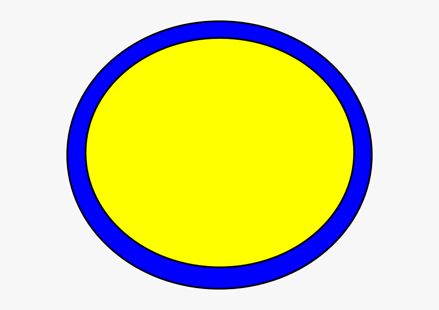 Blue And Yellow Circle, HD Png Download, Free Download