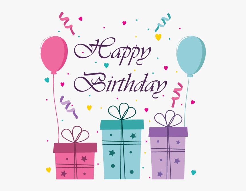 Cute Greeting Card And - High Resolution Happy Bday, HD Png Download, Free Download