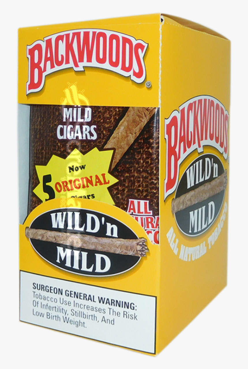 Backwoods Cig 5pk Wild "n Mild - Backwoods Cigars, HD Png Download, Free Download