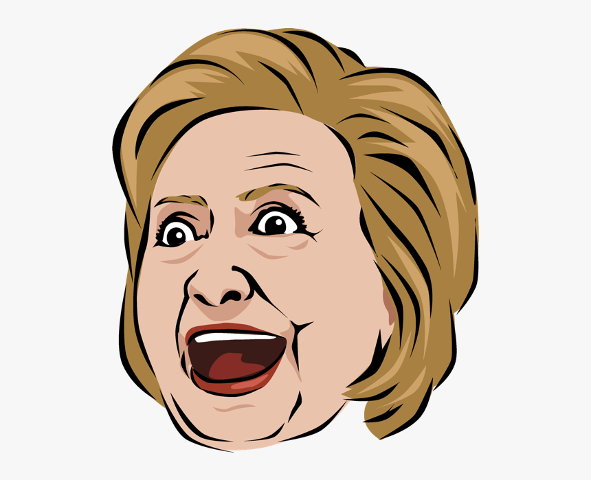 Transparent Clinton Head Png - Obama Cartoon Png Transparent, Png Download, Free Download
