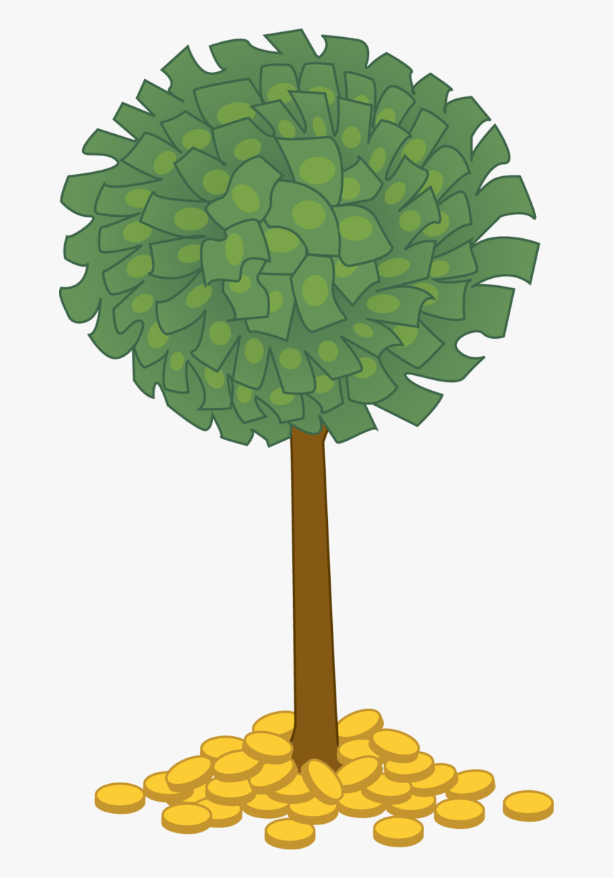 Money Tree Clip Art Png, Transparent Png, Free Download