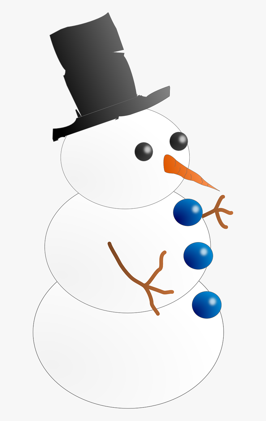 Transparent Background Snowman Clipart, HD Png Download, Free Download