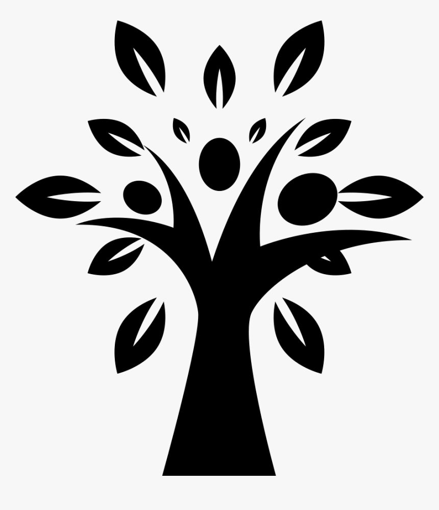 Fruit Tree Shape - Fruit Tree Icon, HD Png Download, Free Download