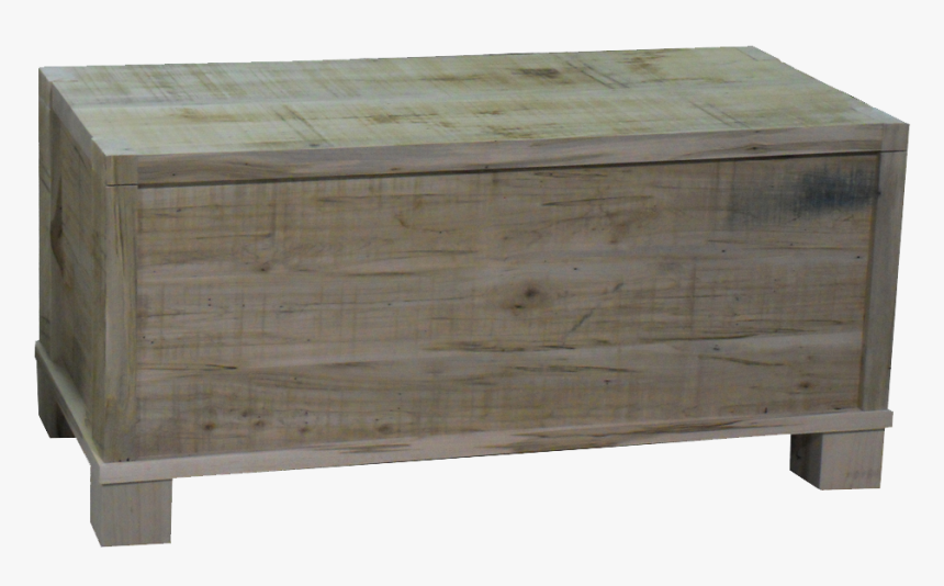 Backwoods Blanket Box In Unfinished Rustic Wormy Maple - Coffee Table, HD Png Download, Free Download