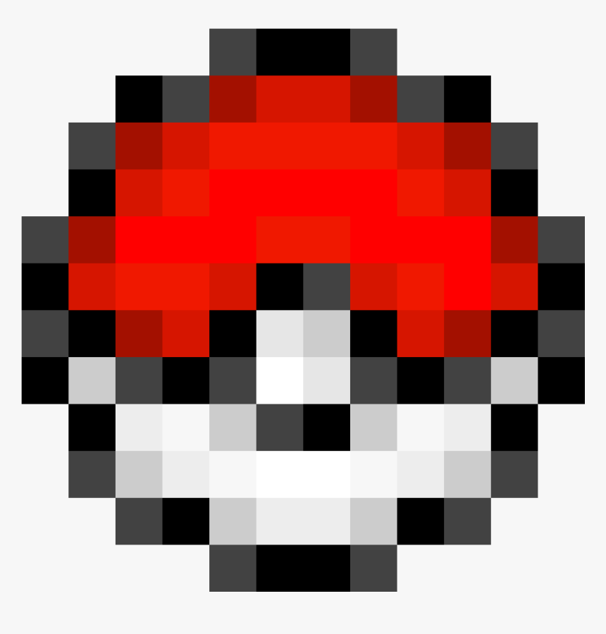 Pokeball Sprite Pixel Art