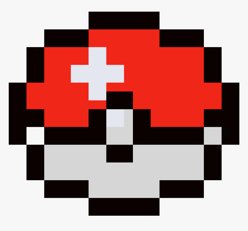 Pokeball Pixel Art, HD Png Download, Free Download