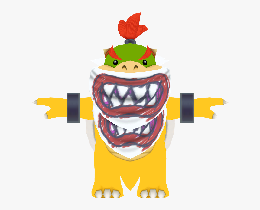 Download Zip Archive - Bowser Jr Mask, HD Png Download, Free Download