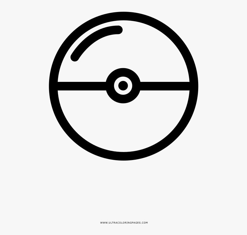 Pokeball Coloring Page - Concentration Icon Jpg, HD Png Download, Free Download