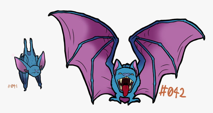 Chirp The Zubat - Cartoon, HD Png Download, Free Download