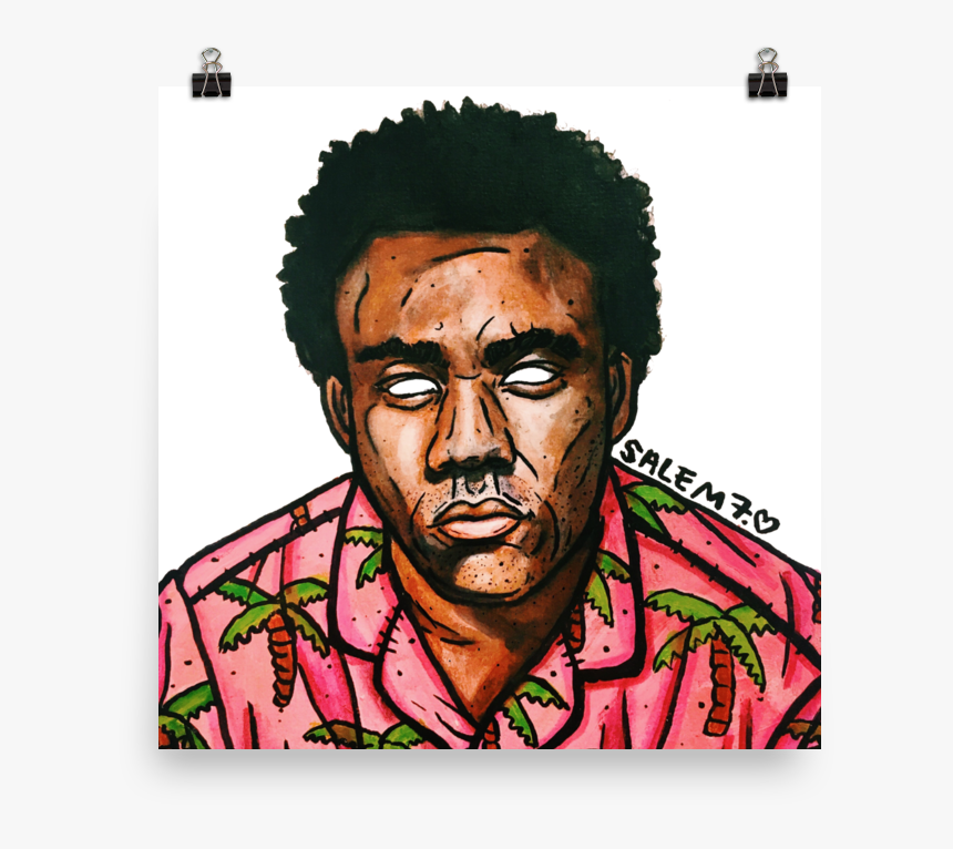 Childish Gambino Drawing, HD Png Download, Free Download