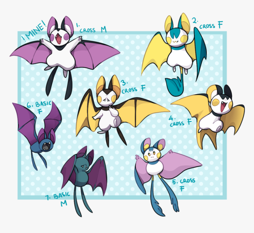 Transparent Fairytale Png - Cute Zubat, Png Download, Free Download