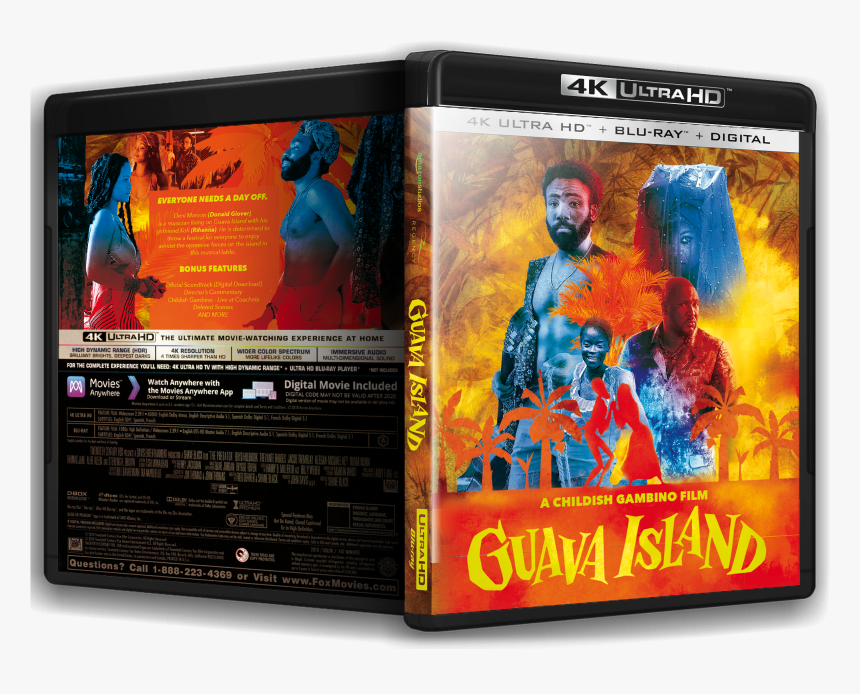 Donald Glover Guava Island Dvd, HD Png Download, Free Download