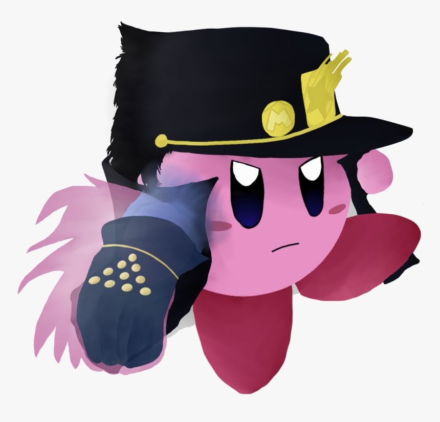 Transparent Jotaro Kujo Png - Jojo Kirby, Png Download, Free Download