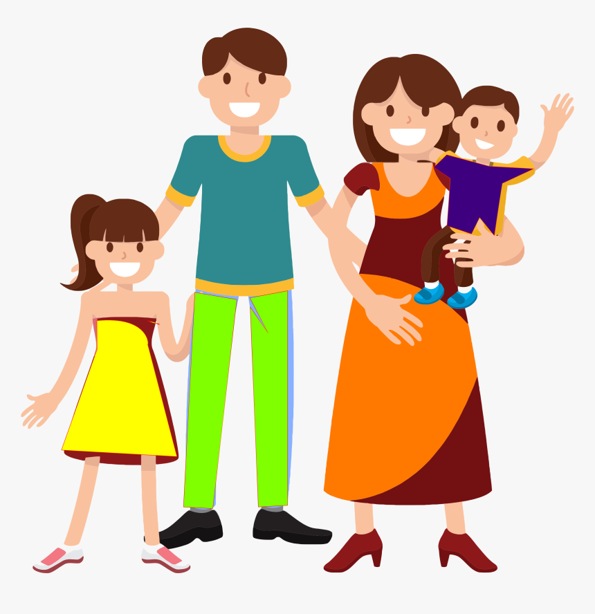 Download Big Image - Transparent Background Family Clipart Png, Png Download, Free Download