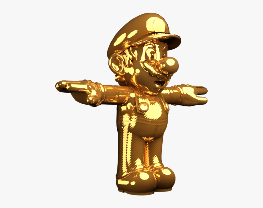 Download Zip Archive - Super Mario Odyssey Gold Mario, HD Png Download, Free Download