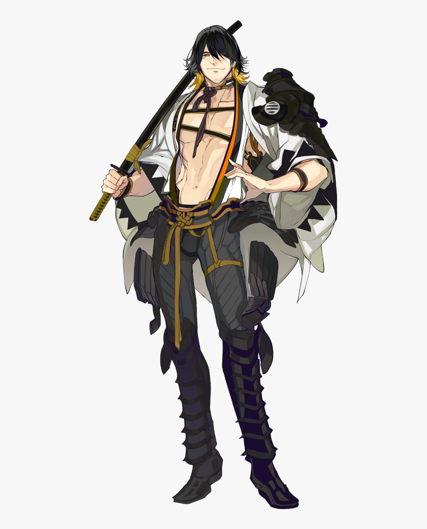 Hd Anime Characters Png 398395 , Free Unlimited Download - Touken Ranbu Nagasone Kotetsu, Transparent Png, Free Download