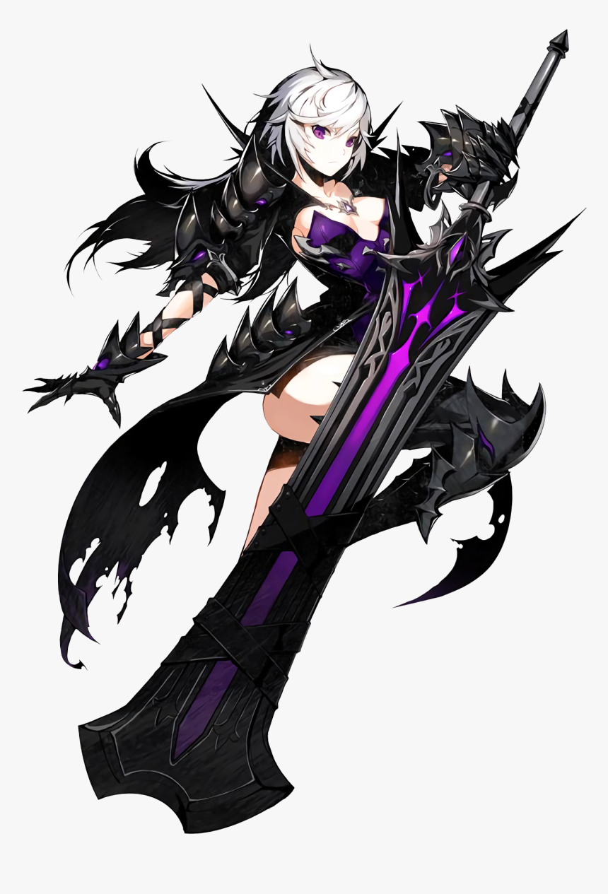 Transparent Anime Characters Png - Closers Violet Splendor Of Darkness, Png Download, Free Download