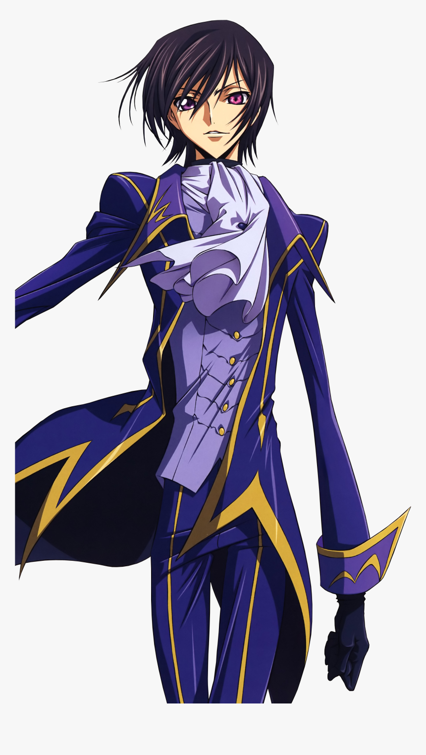 Lelouch Lamperouge Best Character In Anime History - Lelouch Vi Britannia Png, Transparent Png, Free Download