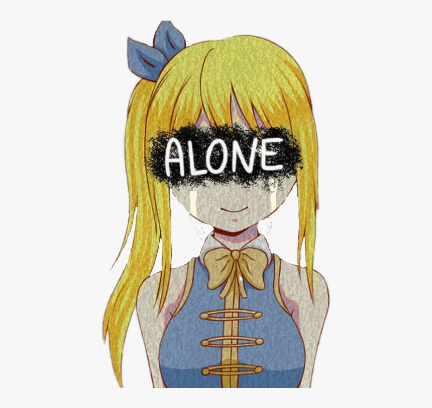 Lucy Heartfilia Hurt Sad , Png Download - Sad Lucy Heartfilia Png, Transparent Png, Free Download