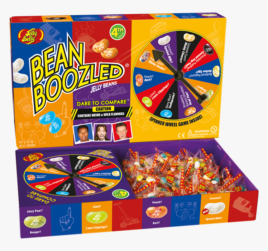 Jelly Belly Bean Boozled Jumbo Box - Bean Boozled Game, HD Png Download, Free Download