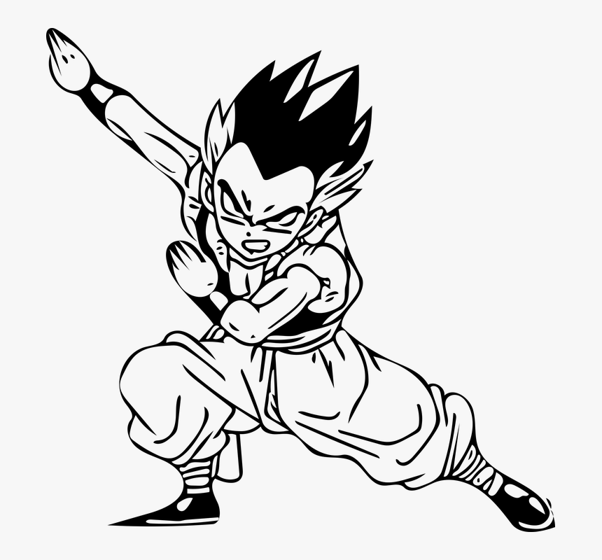 Anime, Animation, Cartoon Character, Cartoon Network - Dragon Ball Para Colorir, HD Png Download, Free Download