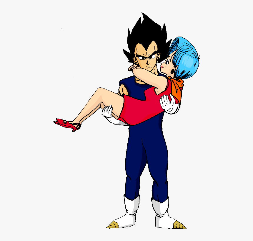 Vegeta Et Sa Femme , Png Download - Dragon Ball Vegeta Y Bulma Png, Transparent Png, Free Download