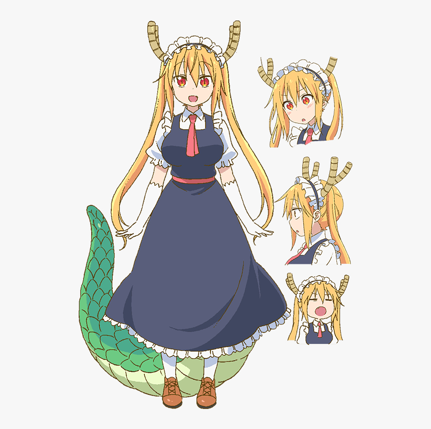 Miss Kobayashi's Dragon Maid Characters, HD Png Download, Free Download