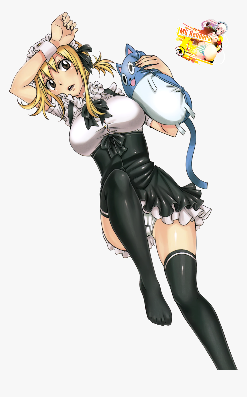 Fairy Tail Hentai Lucy Maid, HD Png Download, Free Download